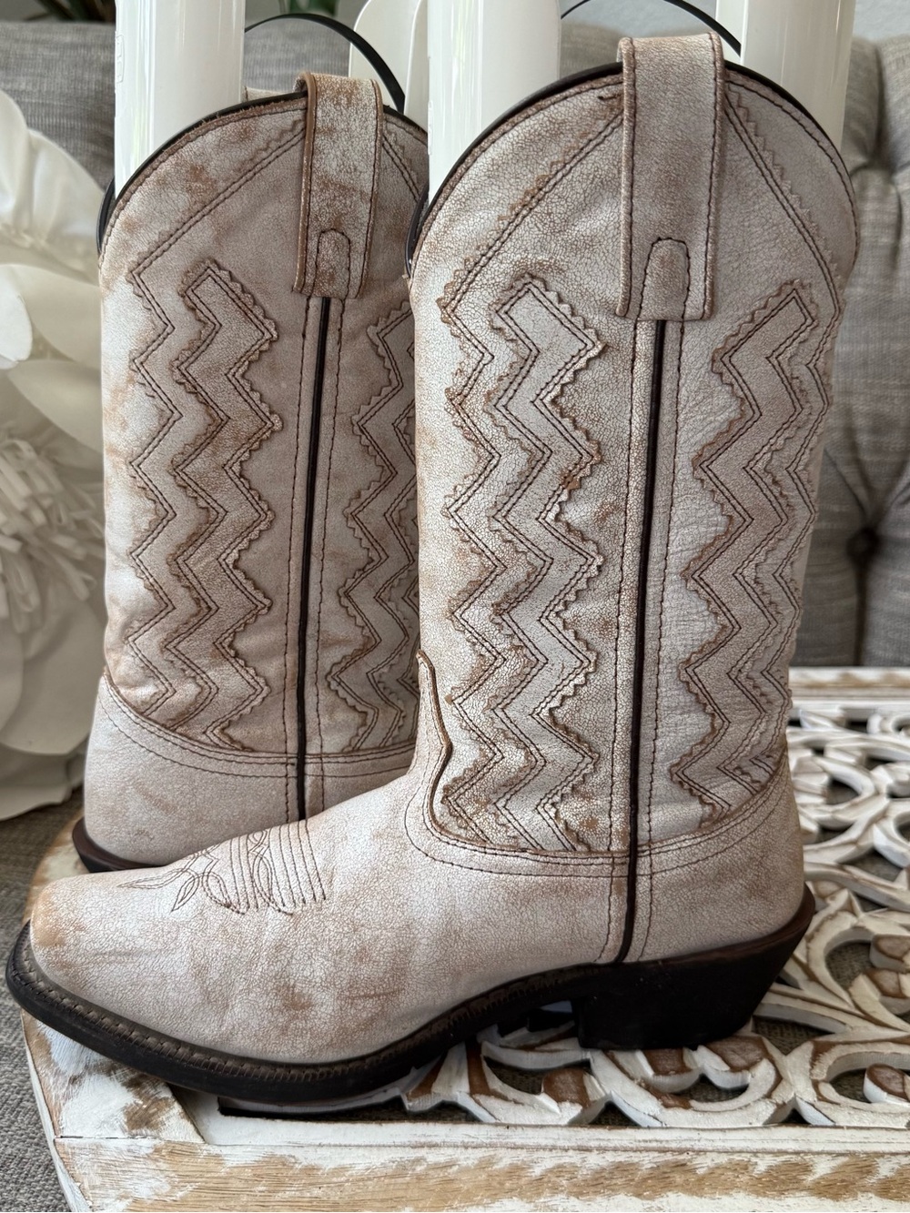 Laredo Western Cowboy Boots Women’s 8
